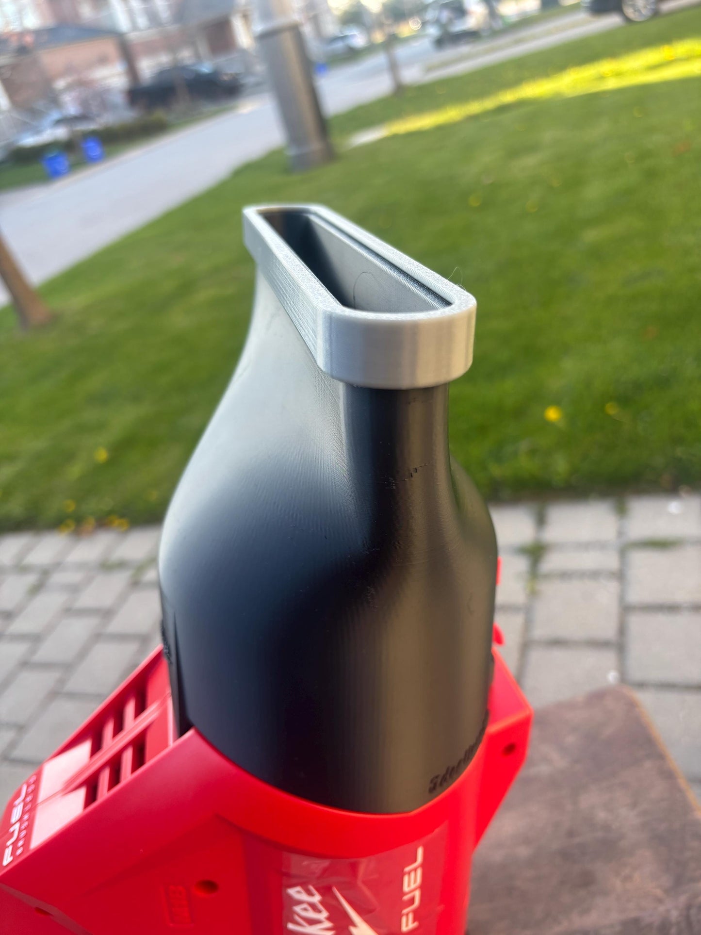Short Flat Nozzle For Milwaukee M18 3017 (Newest Model) Leaf Blower
