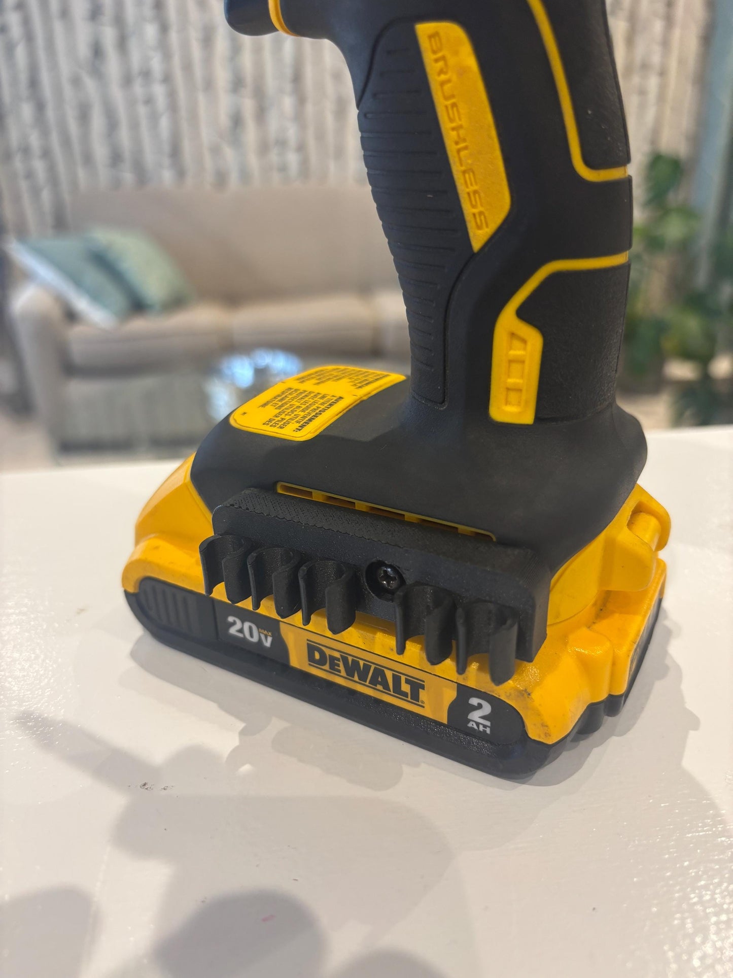 Bit Side Attachment Holder for DeWalt Drill Driver (pair - left side and right side)