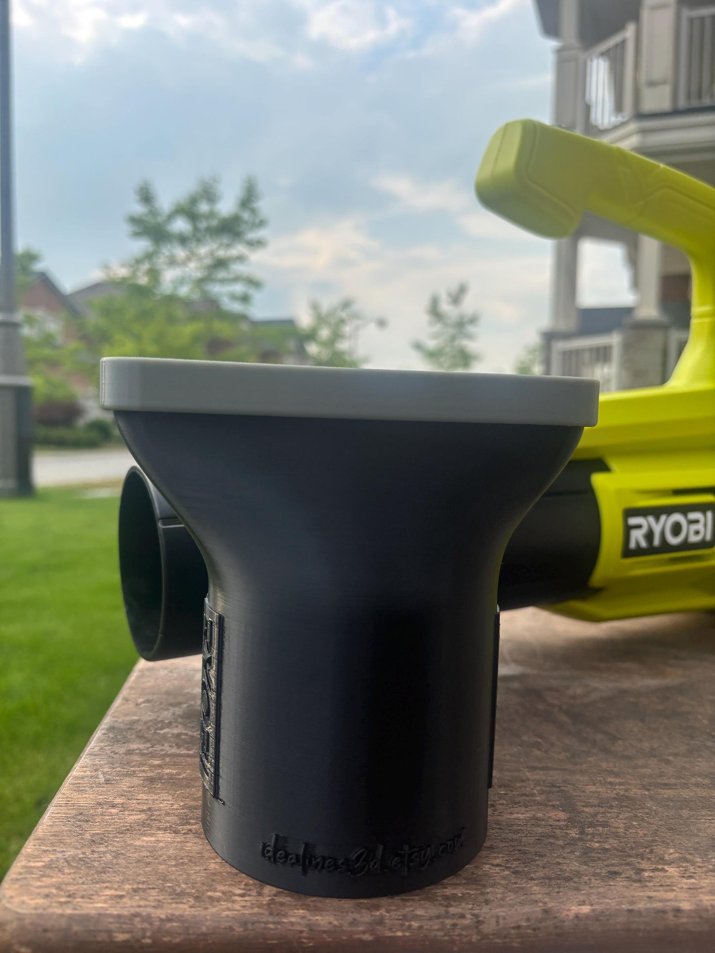 Short Flat Nozzle For Ryobi 18V ONE+ 250CFM and 90MPH P21011 Leaf Blower
