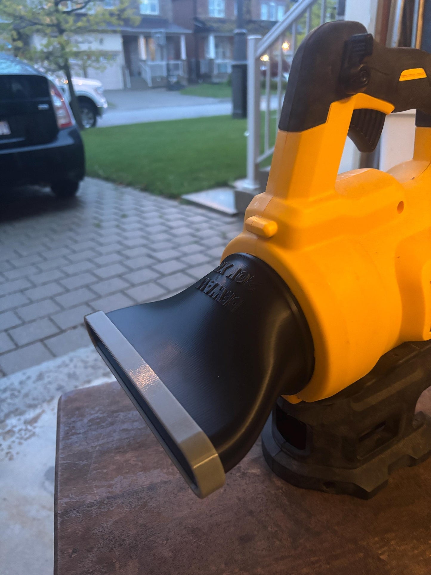 Short Flat Nozzle For DeWalt 20V DCBL720 (gen-1 older model) Leaf Blower