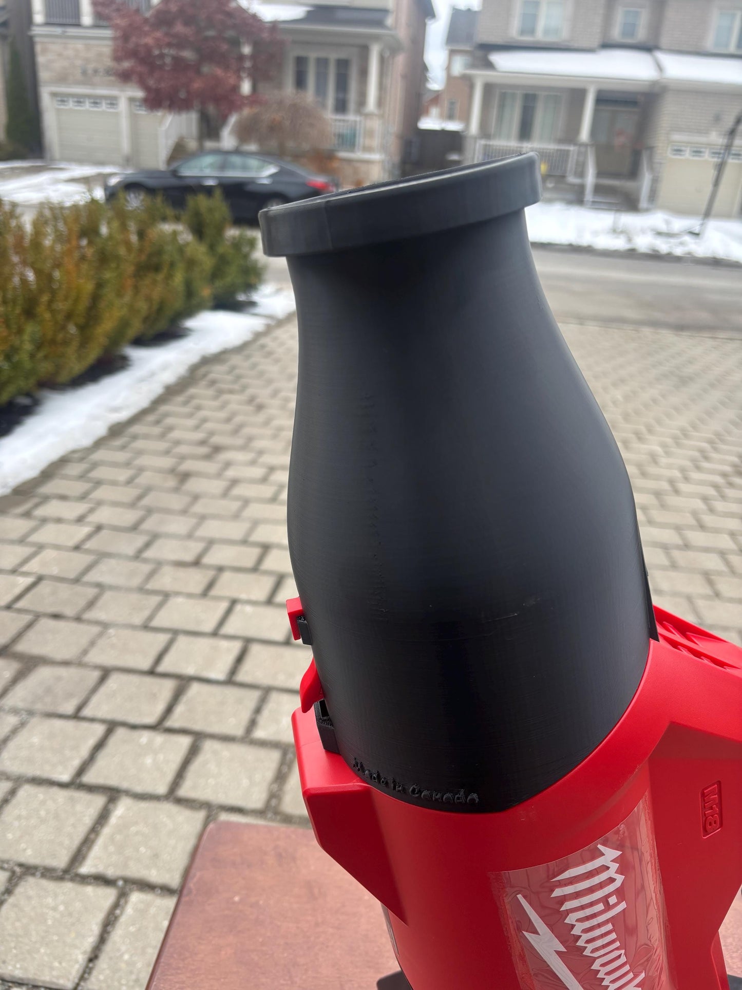 Buse ronde courte pour souffleur de feuilles Milwaukee M18 3017 (nouveau modèle)