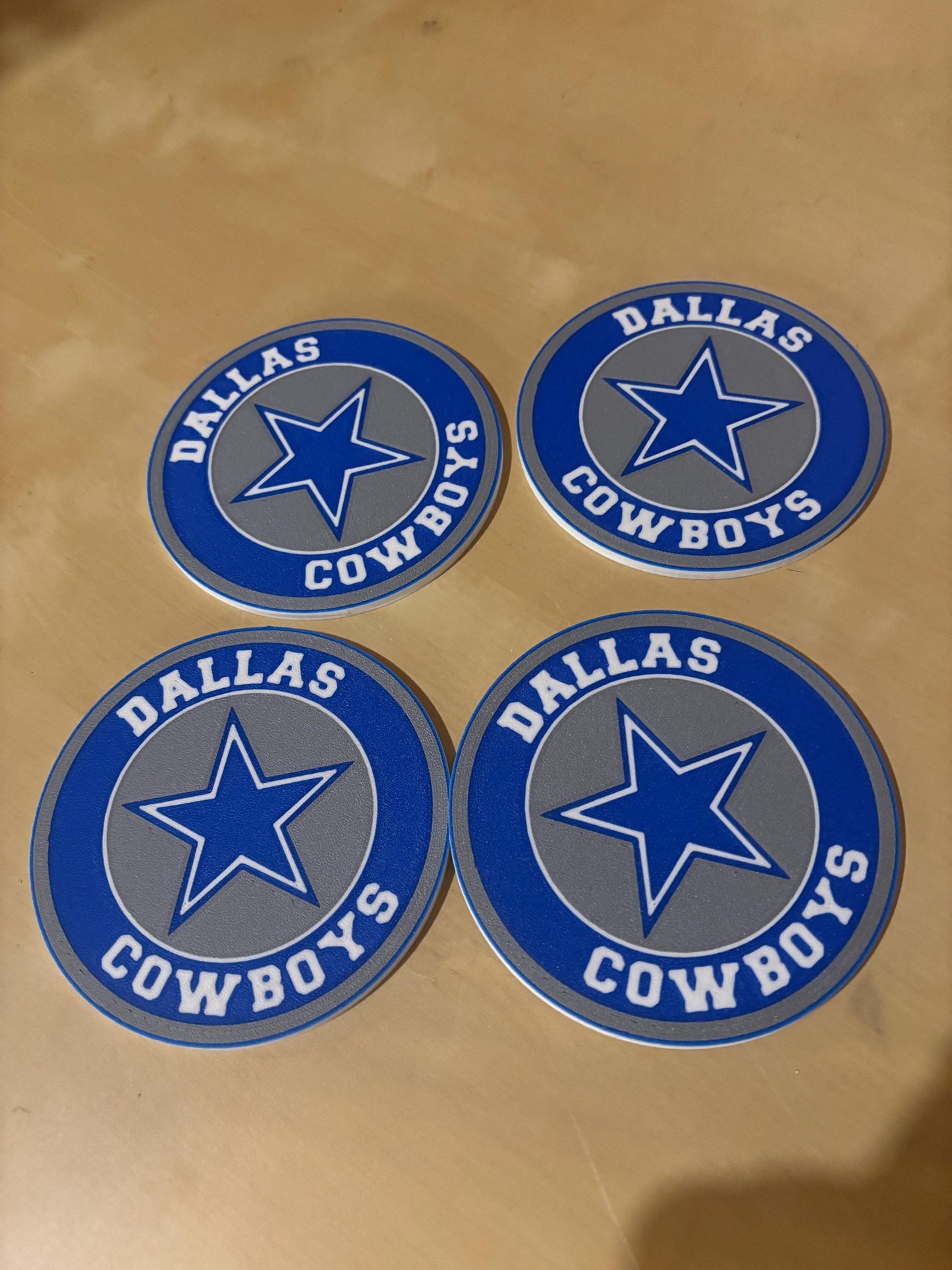 NFL Dallas Cowboys Drink Coasters (pack of 4 or 8)