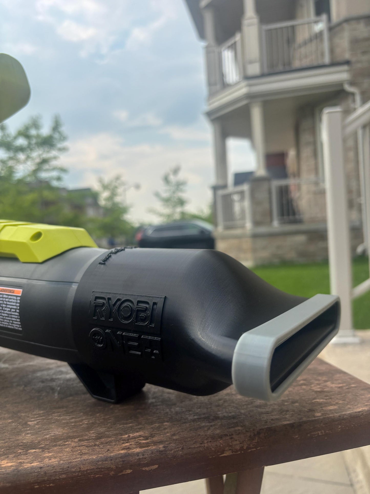 Short Flat Nozzle For Ryobi 18V ONE+ 250CFM and 90MPH P21011 Leaf Blower