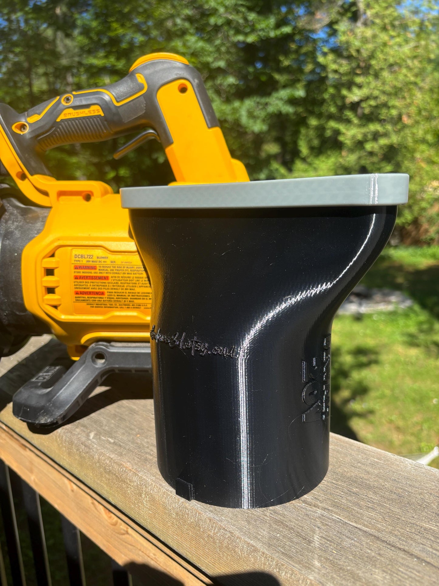 Short Flat Nozzle For DeWalt 20V DCBL722 Leaf Blower