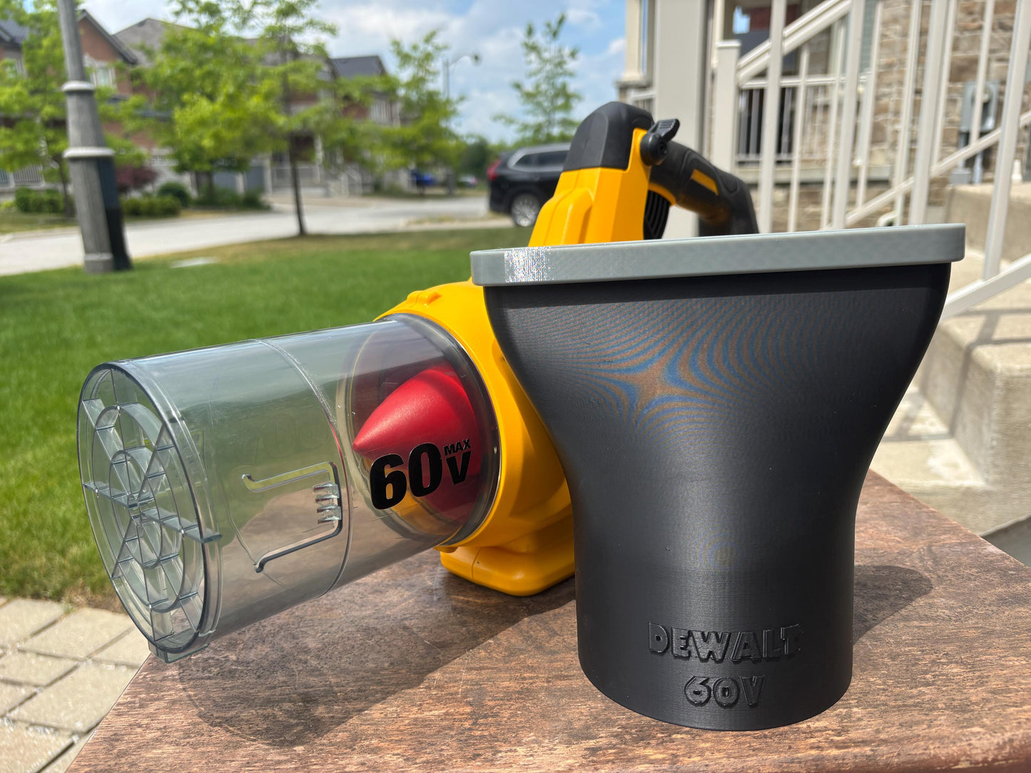 Short Flat Nozzle For DeWalt 60V DCBL772 and DCBL777 Leaf Blower