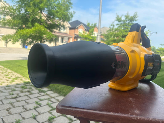 Short Round Nozzle For DeWalt 60V DCBL772 and DCBL777 Leaf Blower