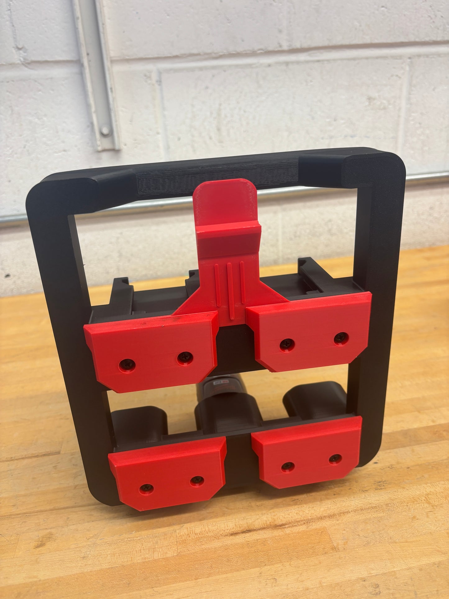 Milwaukee Packout Holder Carrier for Milwaukee M12 and M18 Batteries - holds 3xM12 and 4xM18 Batteries