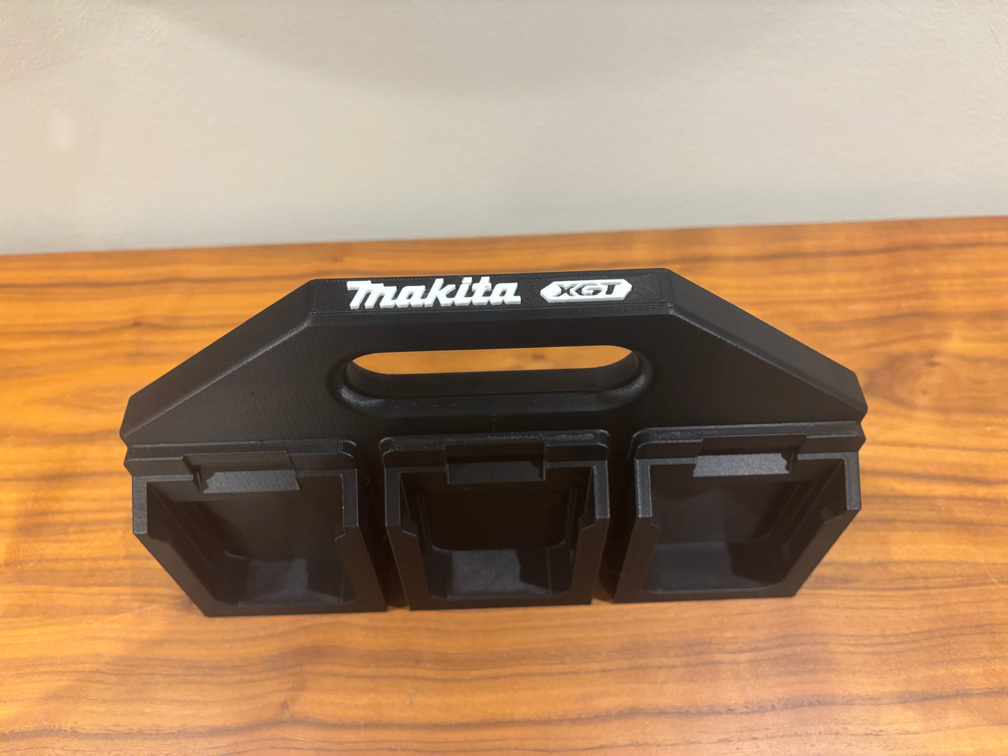 Support de batterie pour batteries Makita XGT 40 V – pour 6 batteries, fixation Milwaukee Packout en option