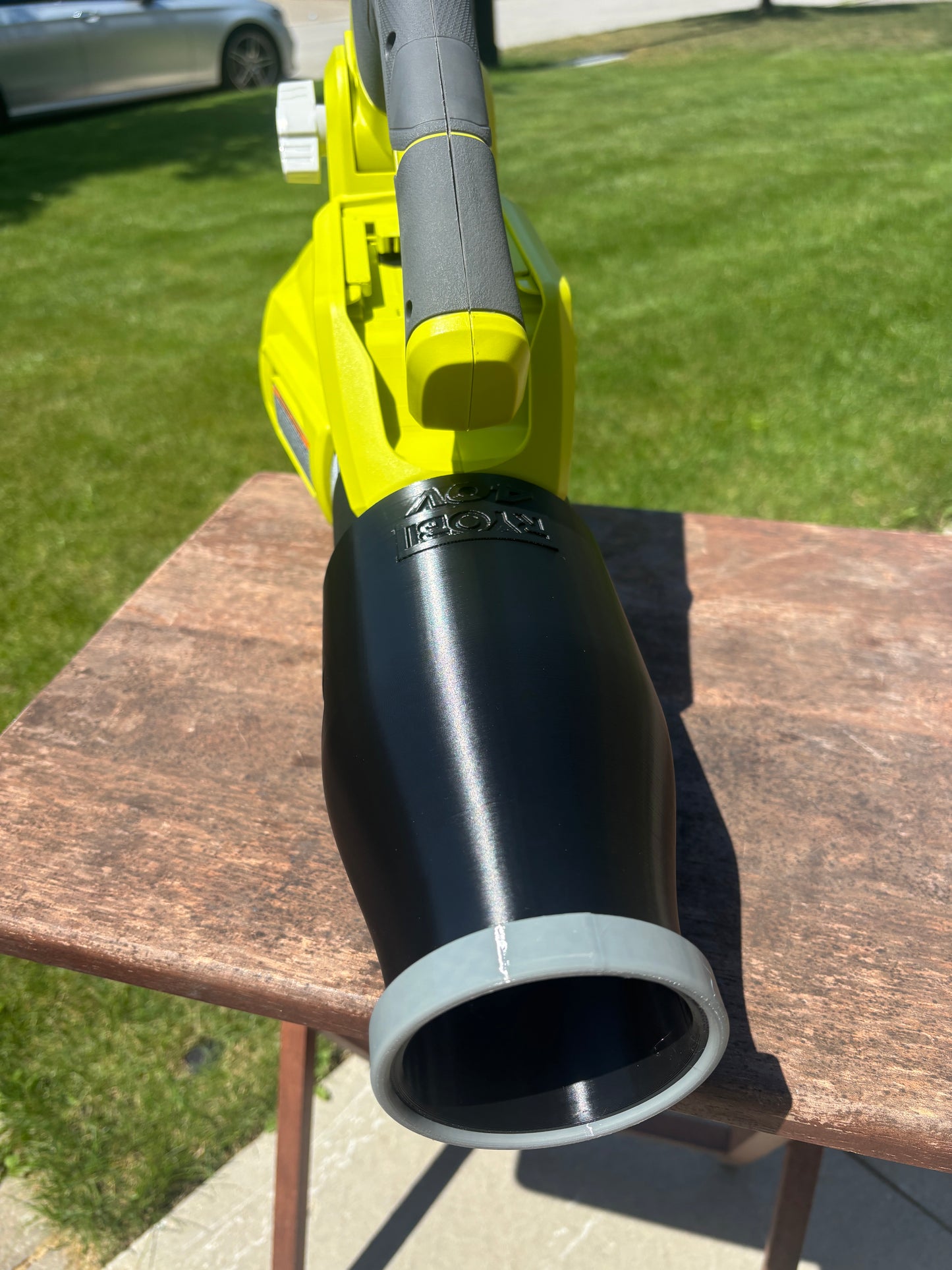 Short Round Nozzle For Ryobi 40V 120MPH 450CFM RY404012 Leaf Blower