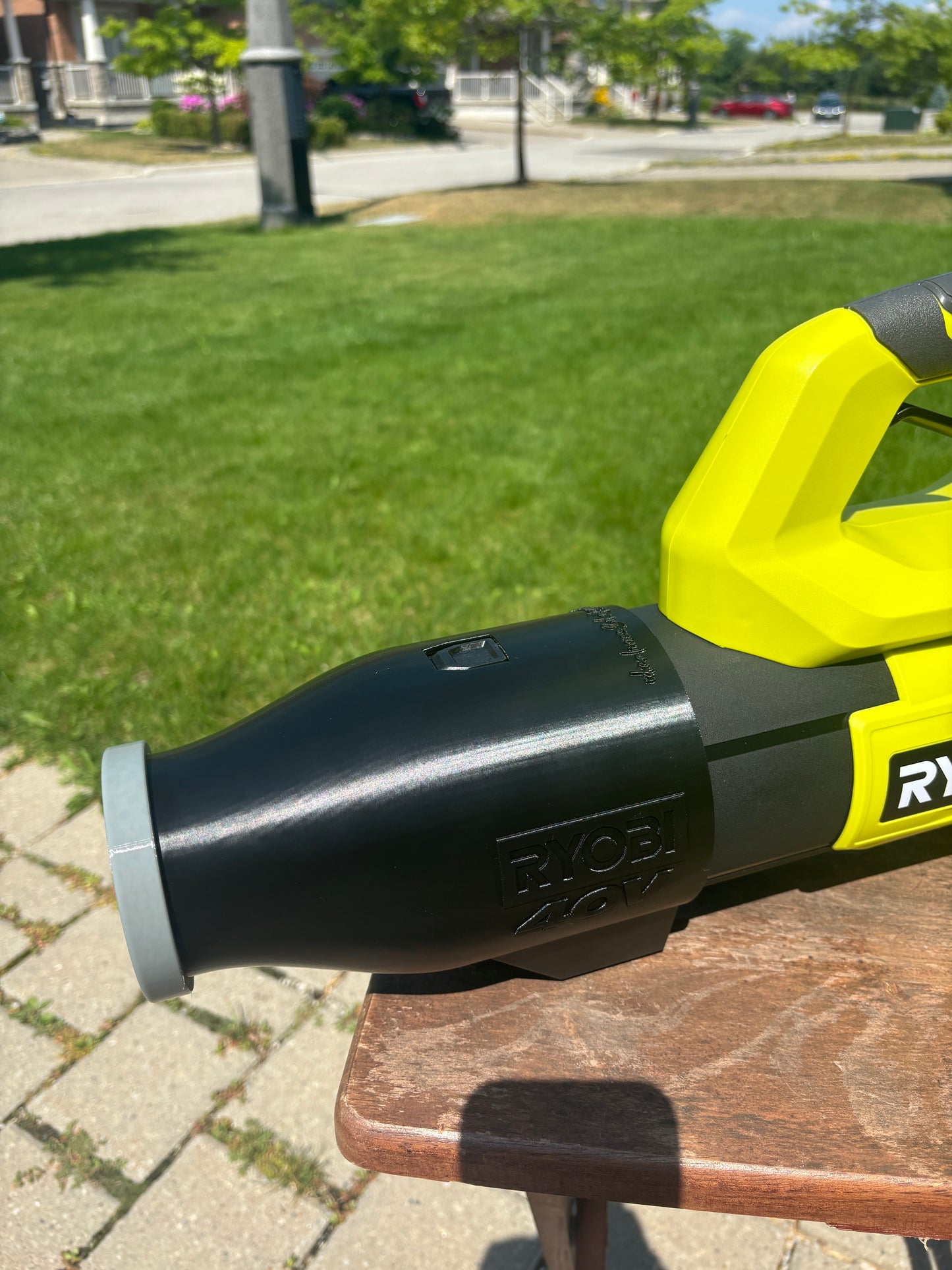 Short Round Nozzle For Ryobi 40V 120MPH 550CFM RY40LB01 Leaf Blower