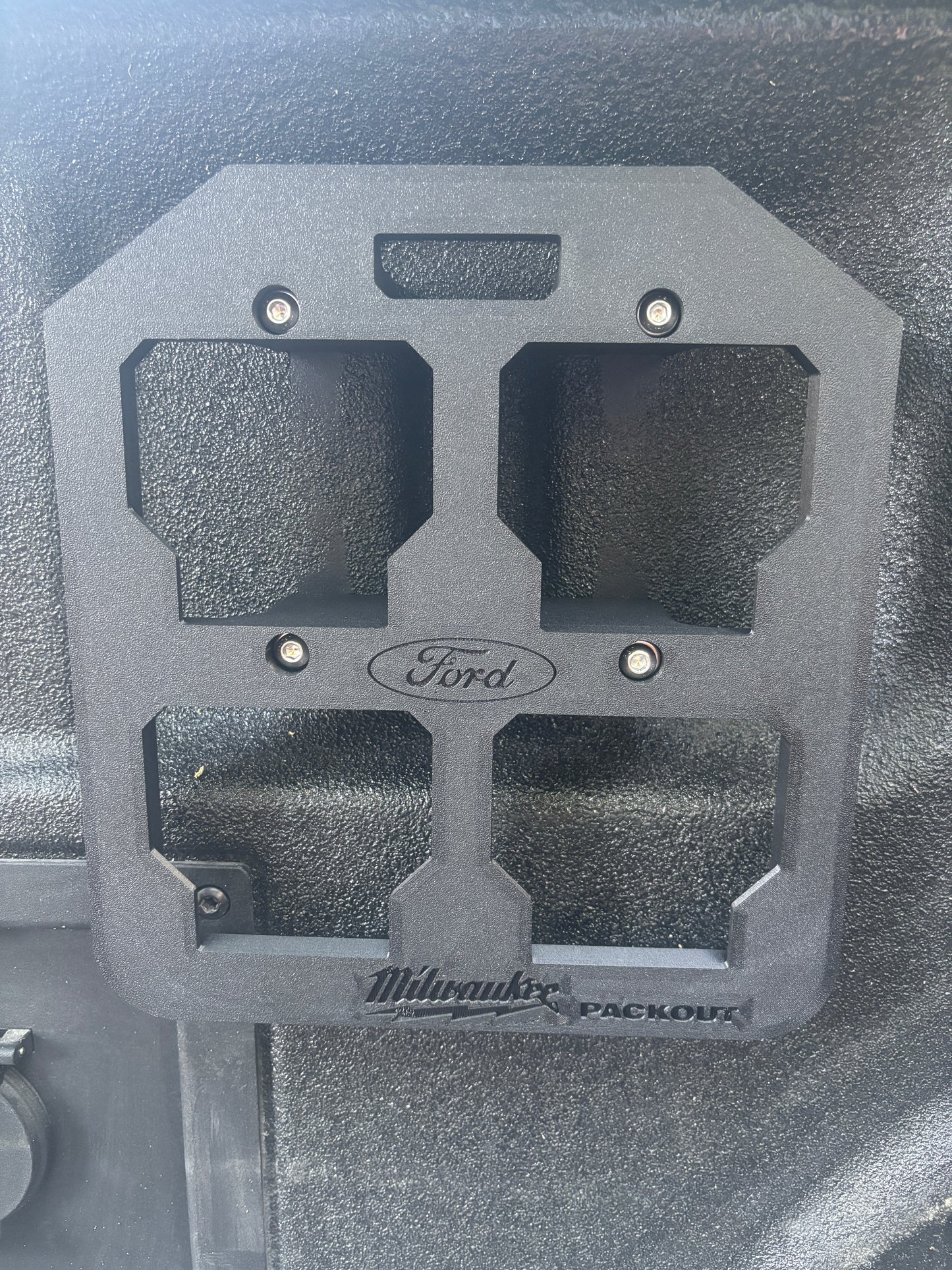 Ford Truck BoxLink Mount for Milwaukee Packout Organizer Case