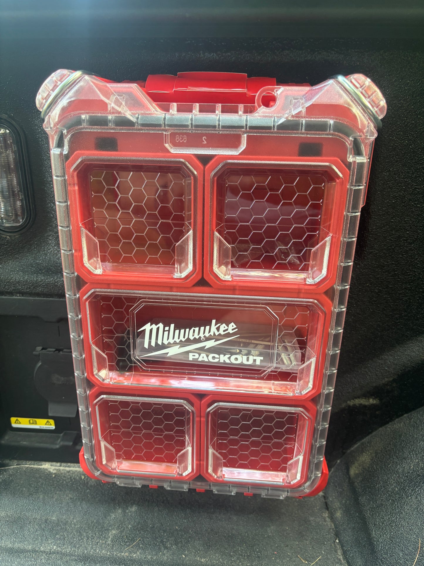 Ford Truck BoxLink Mount for Milwaukee Packout Organizer Case
