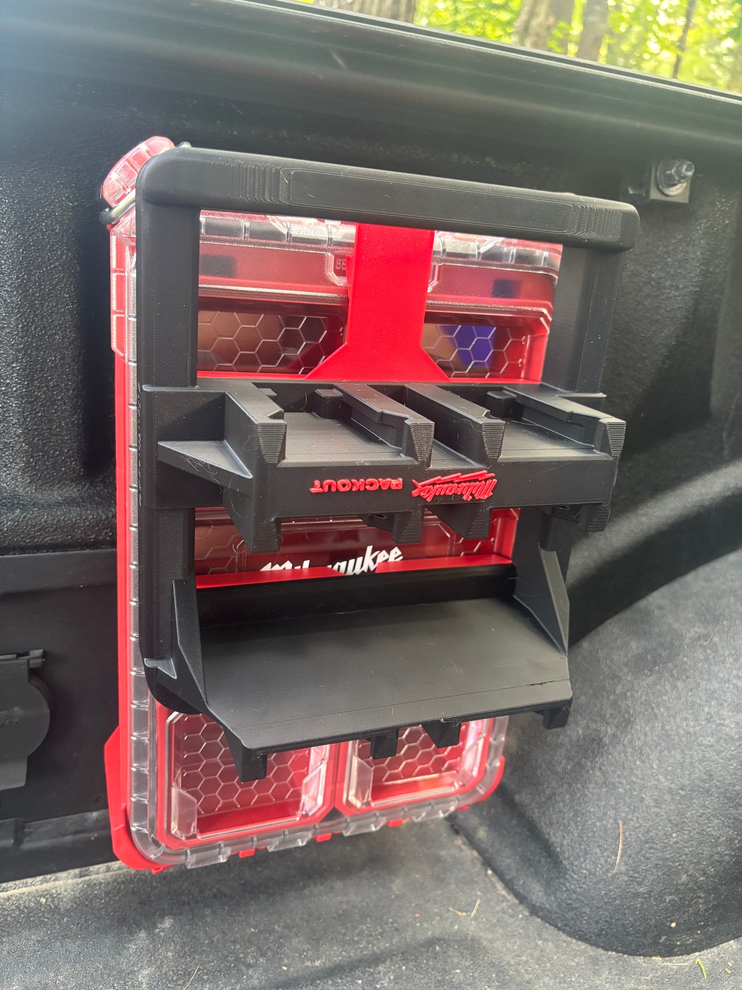 Ford Truck BoxLink Mount for Milwaukee Packout Organizer Case