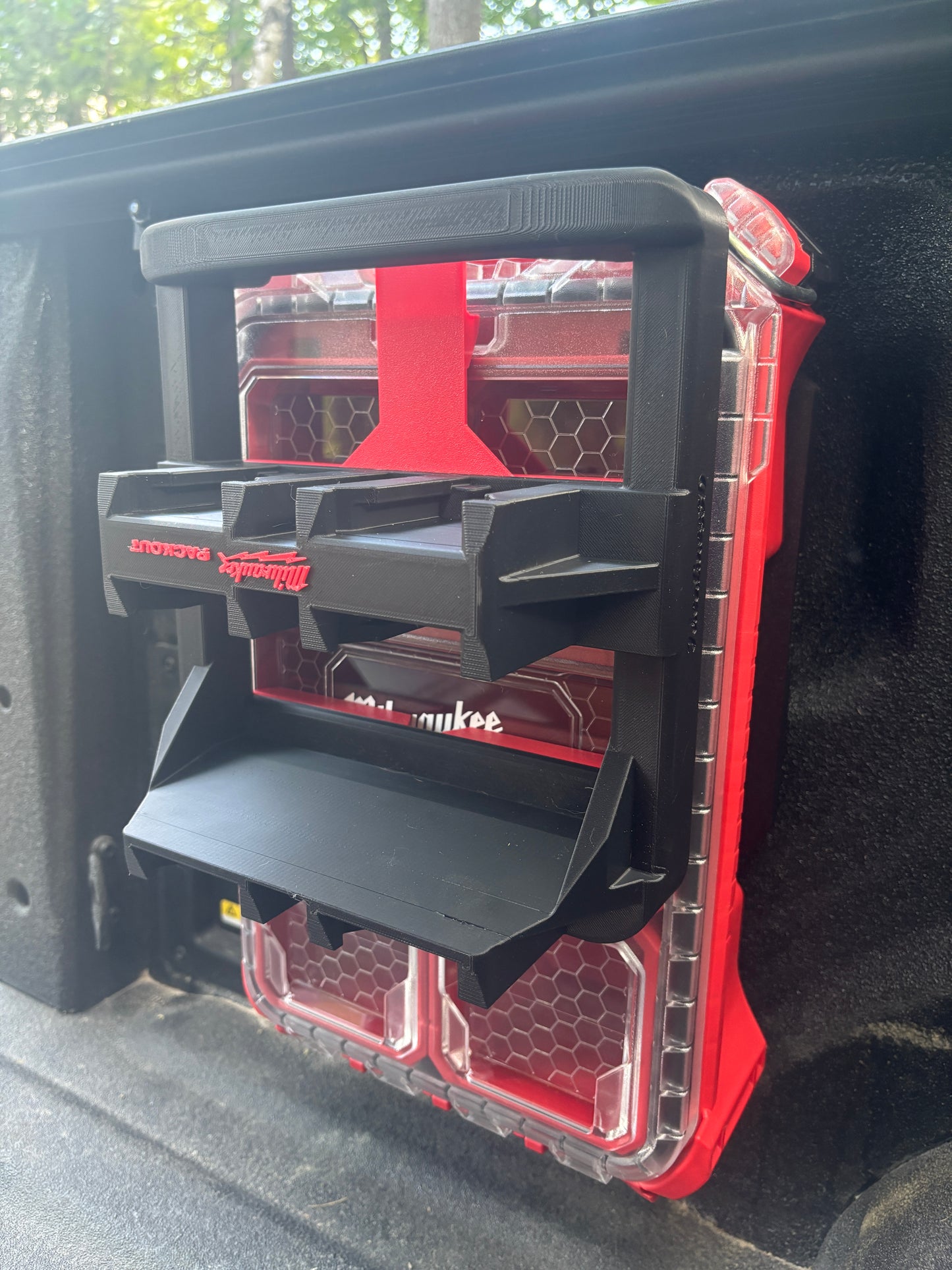 Ford Truck BoxLink Mount for Milwaukee Packout Organizer Case