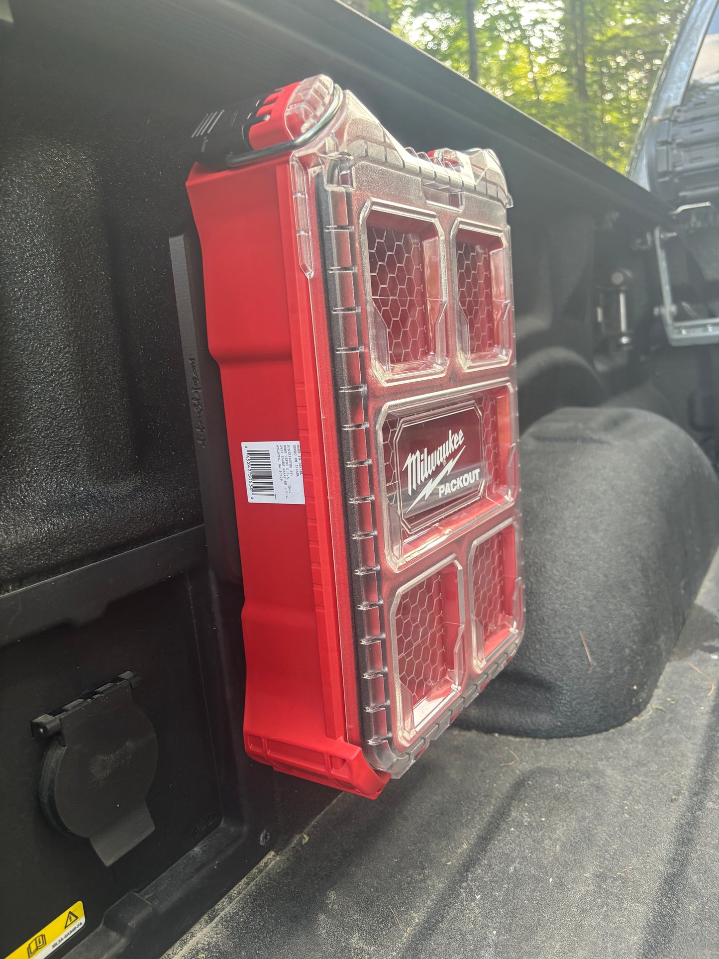 Ford Truck BoxLink Mount for Milwaukee Packout Organizer Case