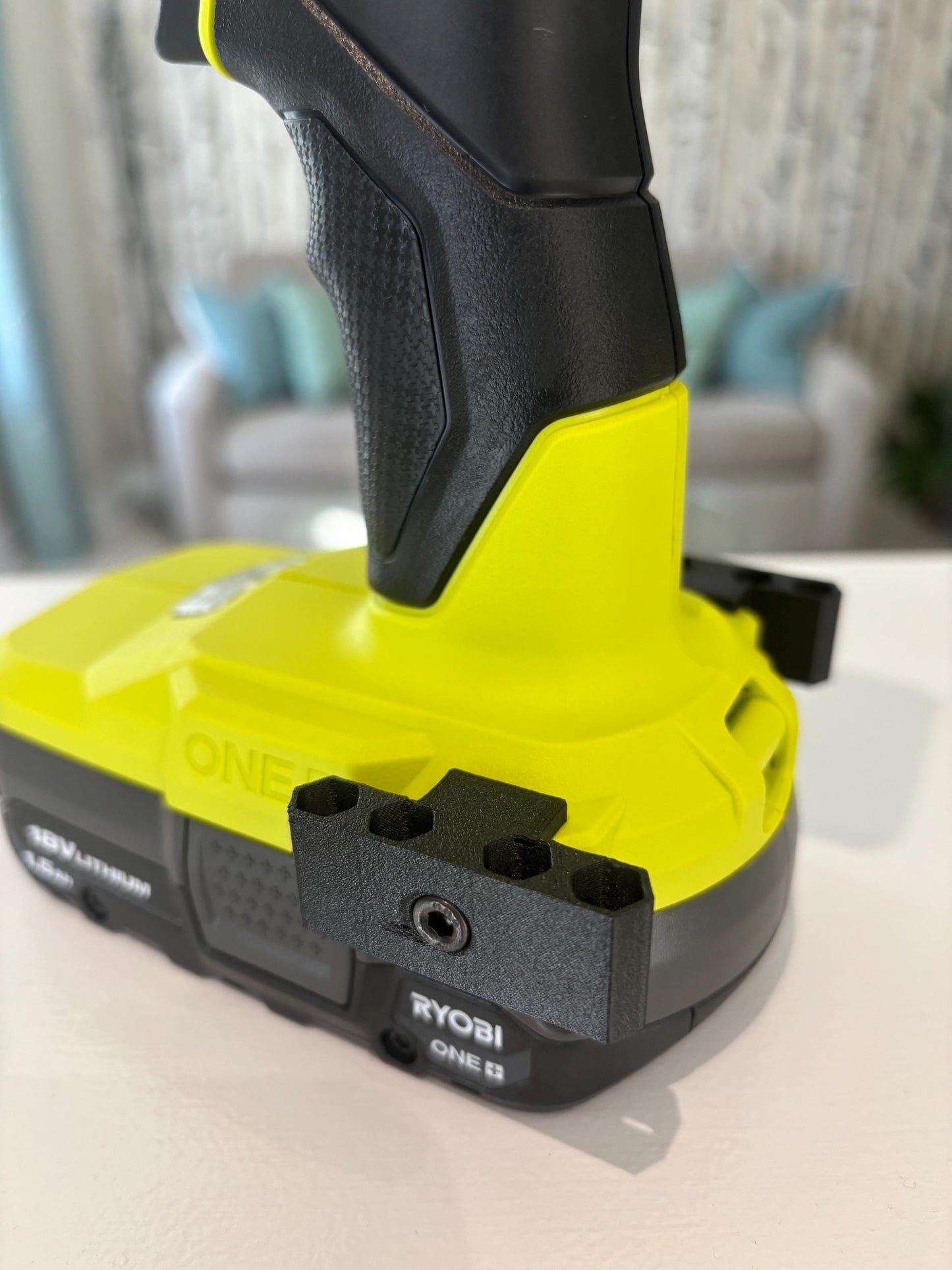 Bit Side Attachment Vertical Holders for Ryobi Drill Driver (pair - left side and right side)