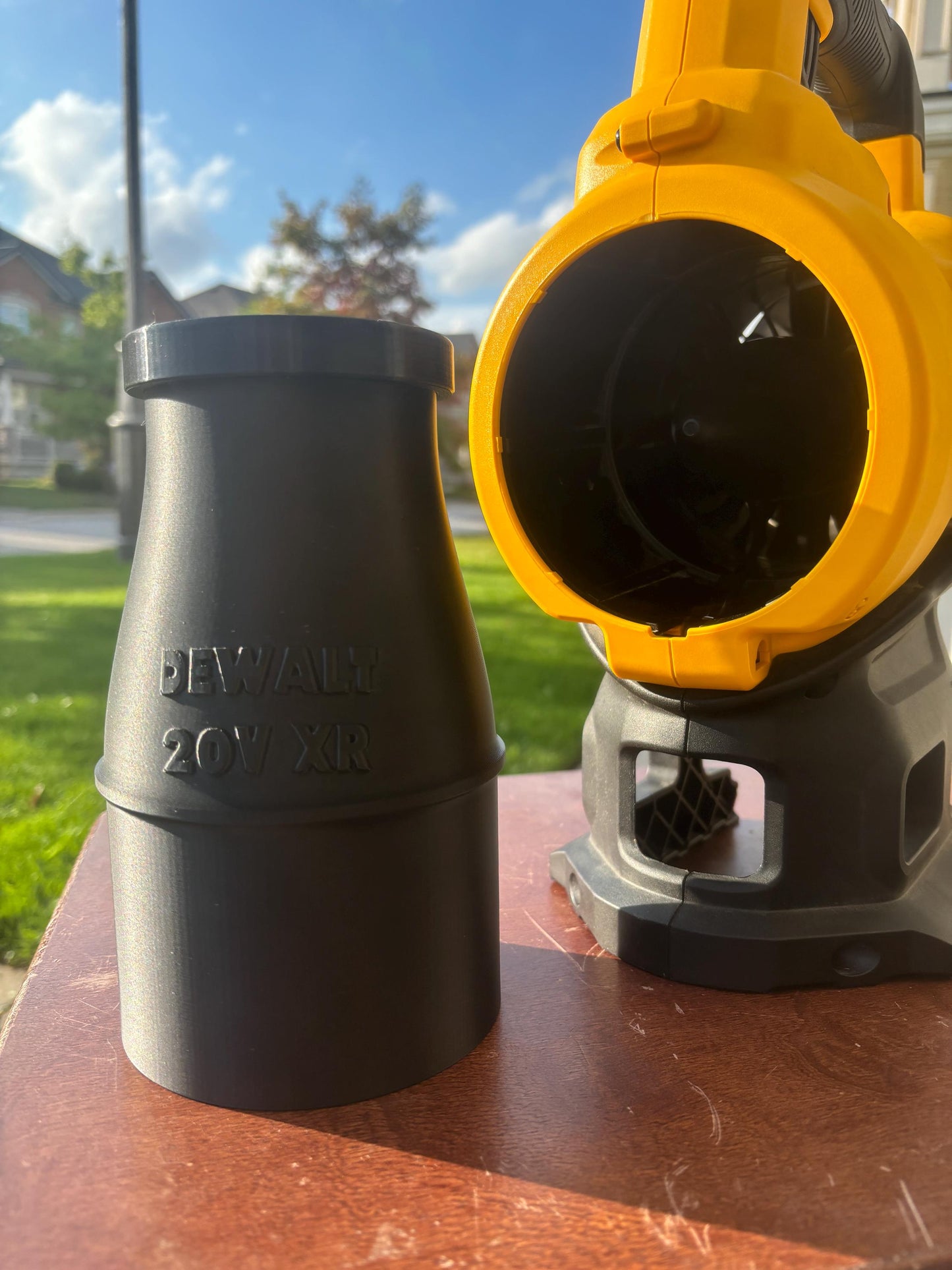 Short Round Nozzle For DeWalt 20V DCBL720 (gen-1 older model) Leaf Blower
