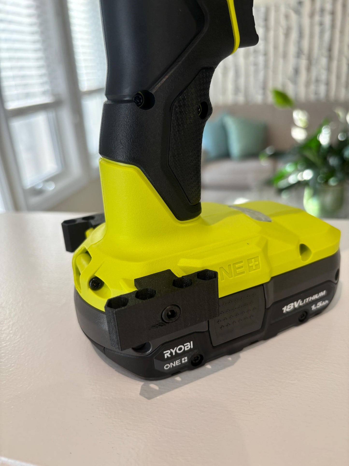 Bit Side Attachment Vertical Holders for Ryobi Drill Driver (pair - left side and right side)