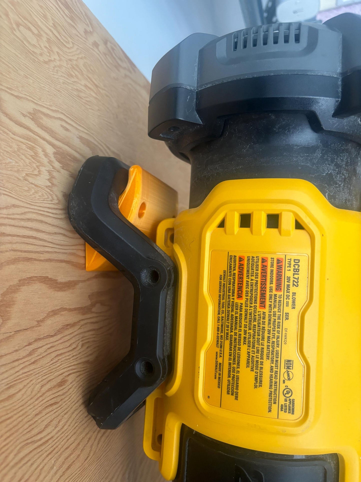 Short Flat Nozzle For DeWalt 20V DCBL722 Leaf Blower