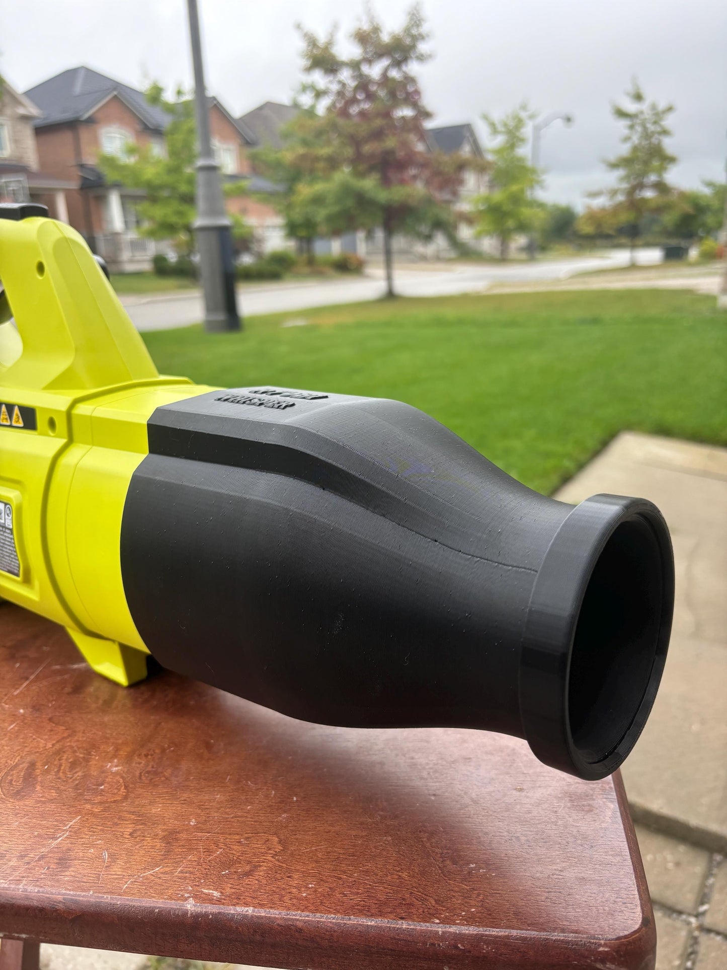 Short Round Nozzle For Ryobi Whisper 40V Leaf Blower RY404010VNM, RY404014VNM, RY404013VNM