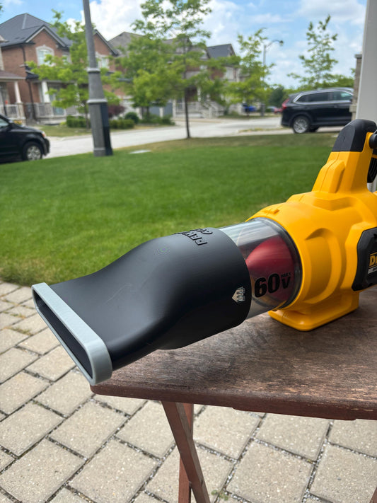 Short Flat Nozzle For DeWalt 60V DCBL772 and DCBL777 Leaf Blower