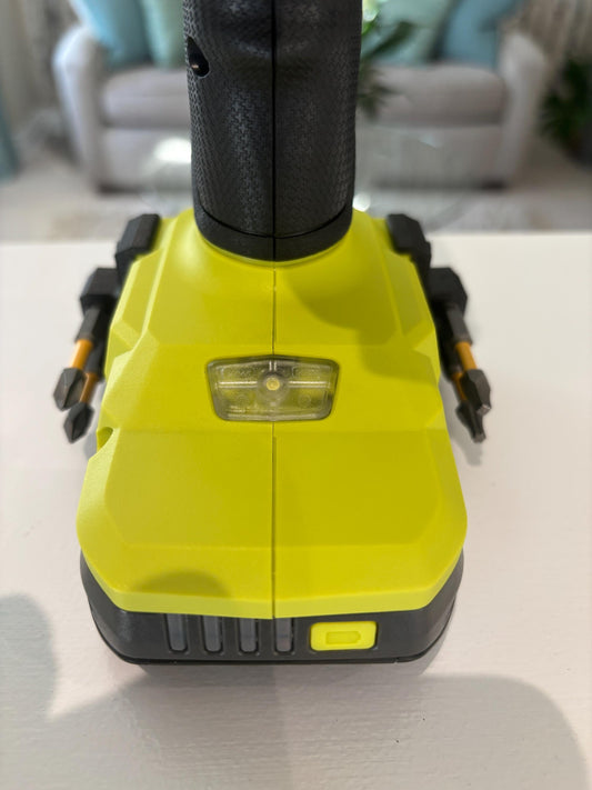 Bit Side Attachment Horizontal Holders for Ryobi Drill Driver (pair - left side and right side)