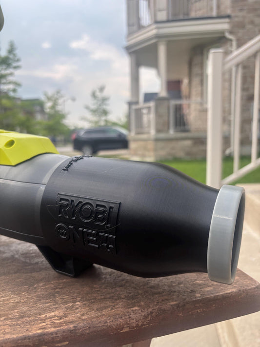 Short Round Nozzle For Ryobi 18V ONE+ 250CFM and 90MPH P21011 Leaf Blower