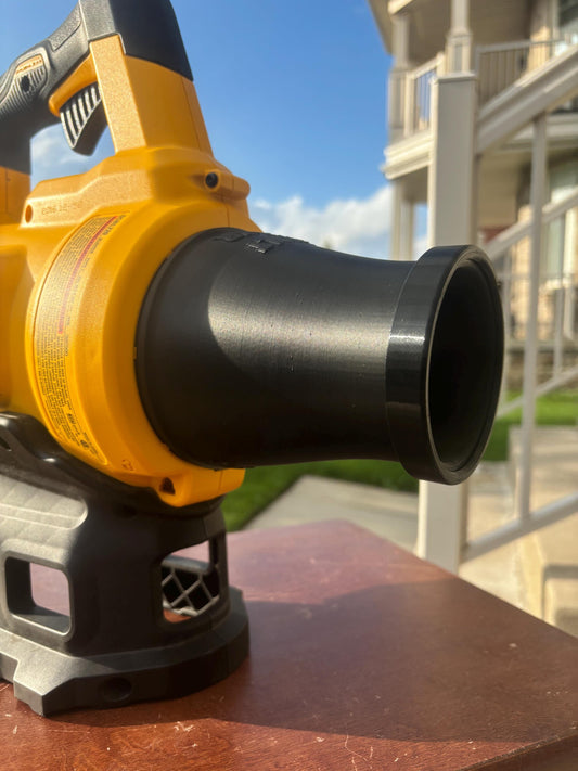 Buse ronde courte pour souffleur de feuilles DeWalt 20 V DCBL720 (ancien modèle de première génération)
