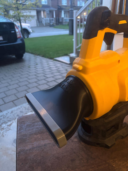 Short Flat Nozzle For DeWalt 20V DCBL720 (gen-1 older model) Leaf Blower