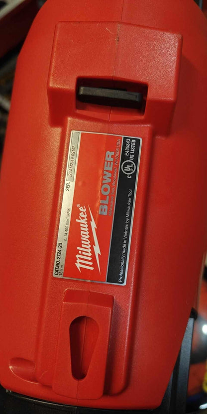 Short Flat Nozzle For Milwaukee M18 2724 Leaf Blower