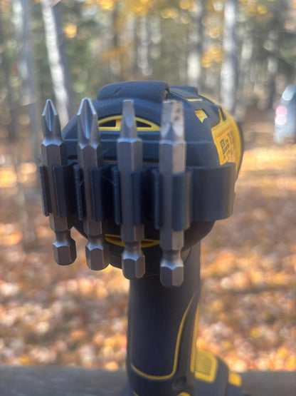 Bit Back Attachment Holder for DeWalt Drill Driver (pair)