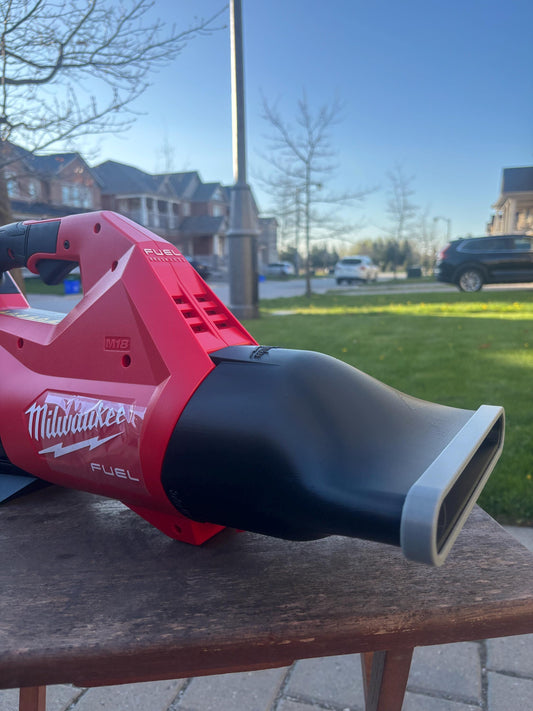 Buse plate courte pour souffleur de feuilles Milwaukee M18 3017 (nouveau modèle)