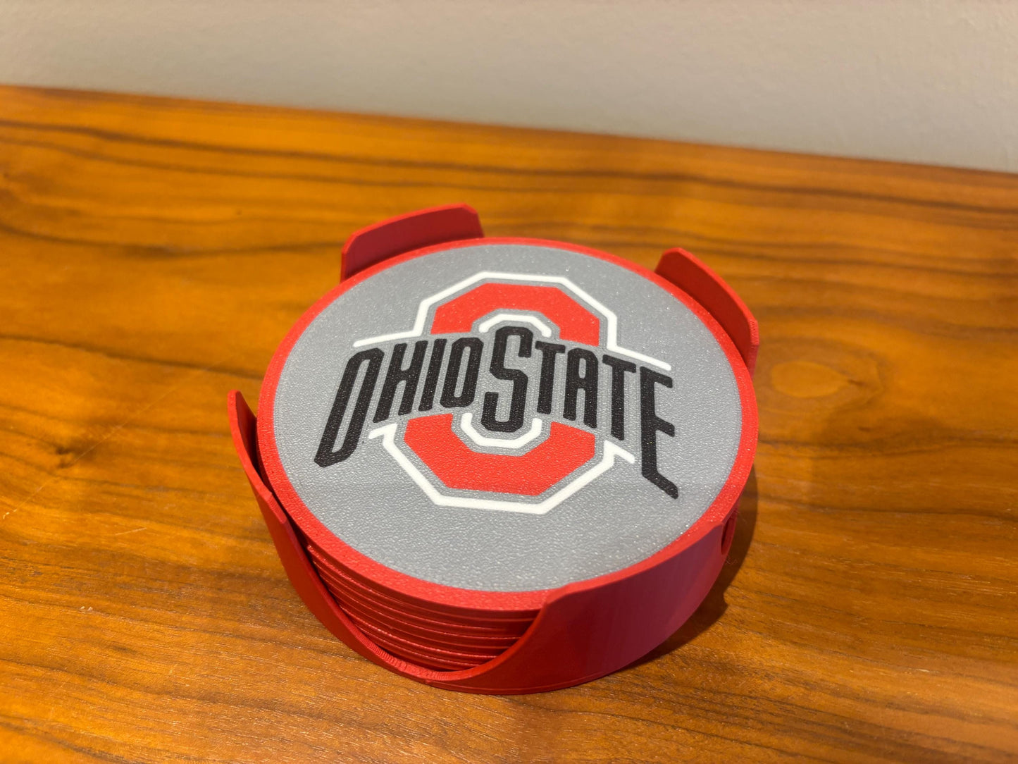 NCAAF College Football Ohio State Buckeyes Drink Coasters (pack of 4 or 8)