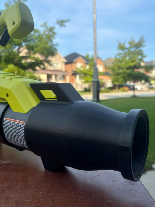 Short Round Nozzle For Ryobi 18V ONE+ 350CFM and 110MPH P21012 Leaf Blower