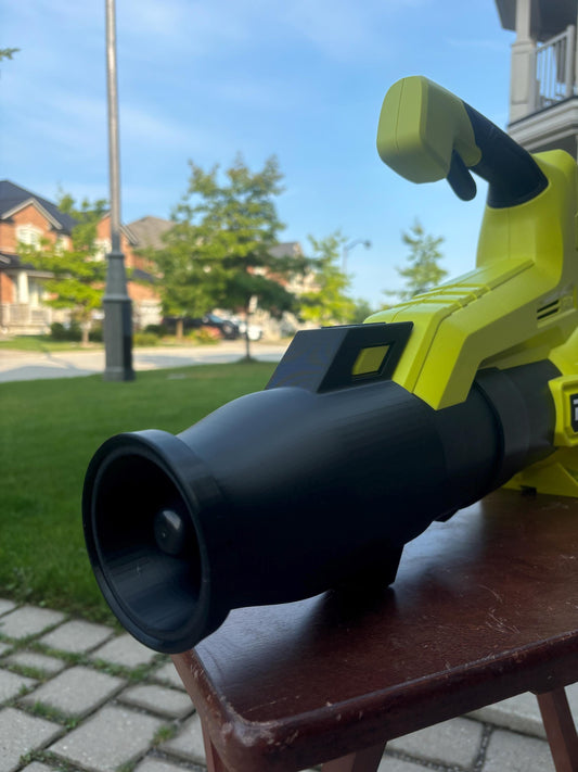 Short Round Nozzle For Ryobi 18V ONE+ 350CFM and 110MPH P21012 Leaf Blower