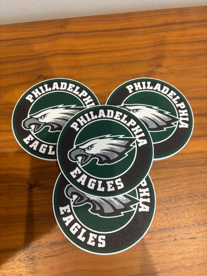 NFL Philadelphia Eagles Drink Coasters (pack of 4 or 8)