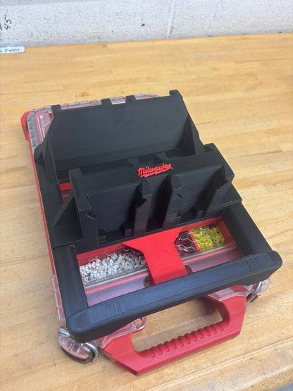 Milwaukee Packout Holder Carrier for Milwaukee M18 Batteries - holds 6 Batteries