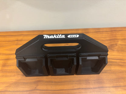 Support de batterie pour batteries Makita XGT 40 V – pour 6 batteries, fixation Milwaukee Packout en option