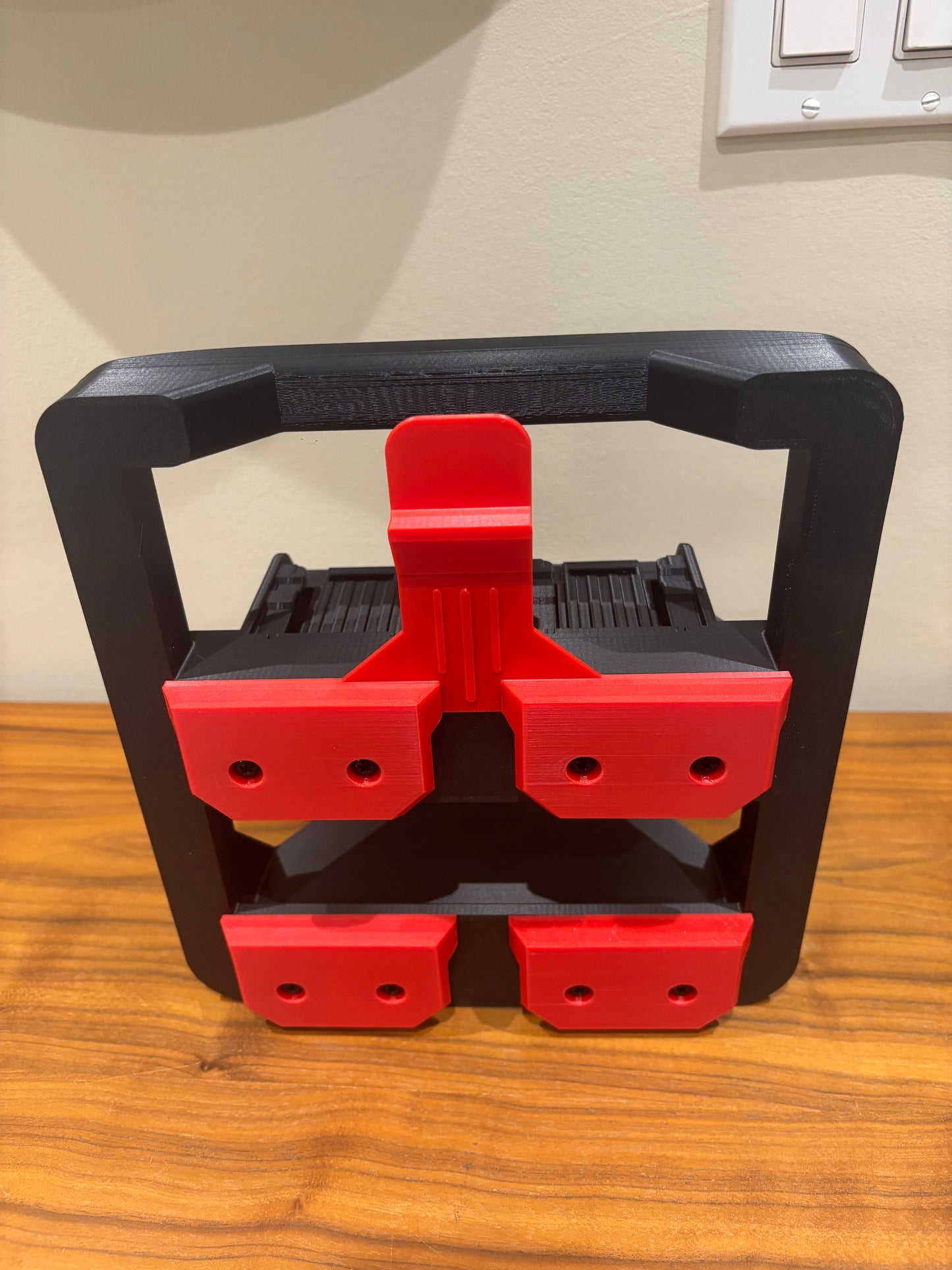 Milwaukee Packout Holder Carrier for DeWalt 20V and 60V Batteries - holds 6 Batteries