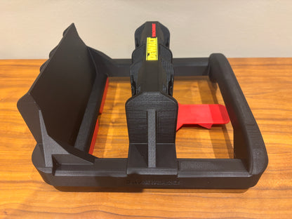 Milwaukee Packout Holder Carrier for DeWalt 20V and 60V Batteries - holds 6 Batteries