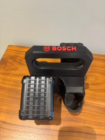 Battery Caddy for Bosch 12V Batteries  – holds 4 Batteries, Optional Milwaukee Packout Mounting