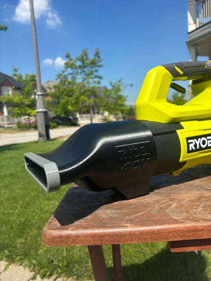 Short Flat Nozzle For Ryobi 40V 120MPH 550CFM RY40LB01 Leaf Blower