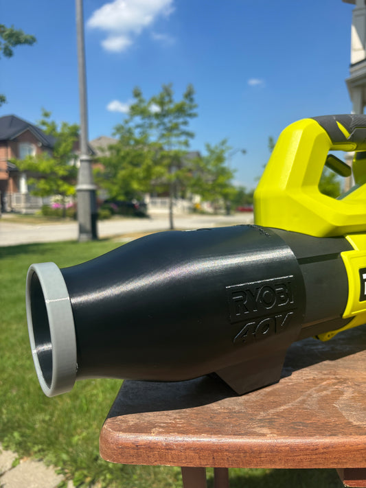 Short Round Nozzle For Ryobi 40V 120MPH 550CFM RY40LB01 Leaf Blower