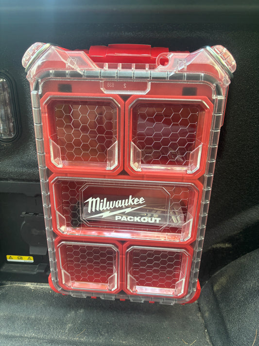 Ford Truck BoxLink Mount for Milwaukee Packout Organizer Case