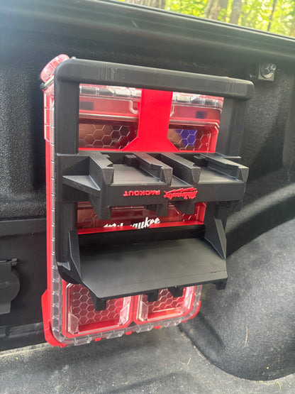 Ford Truck BoxLink Mount for Milwaukee Packout Organizer Case