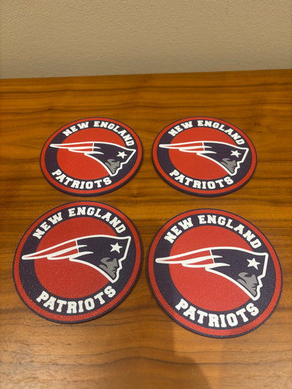 Sous-verres NFL Pittsburgh Steelers (paquet de 4 ou 8)