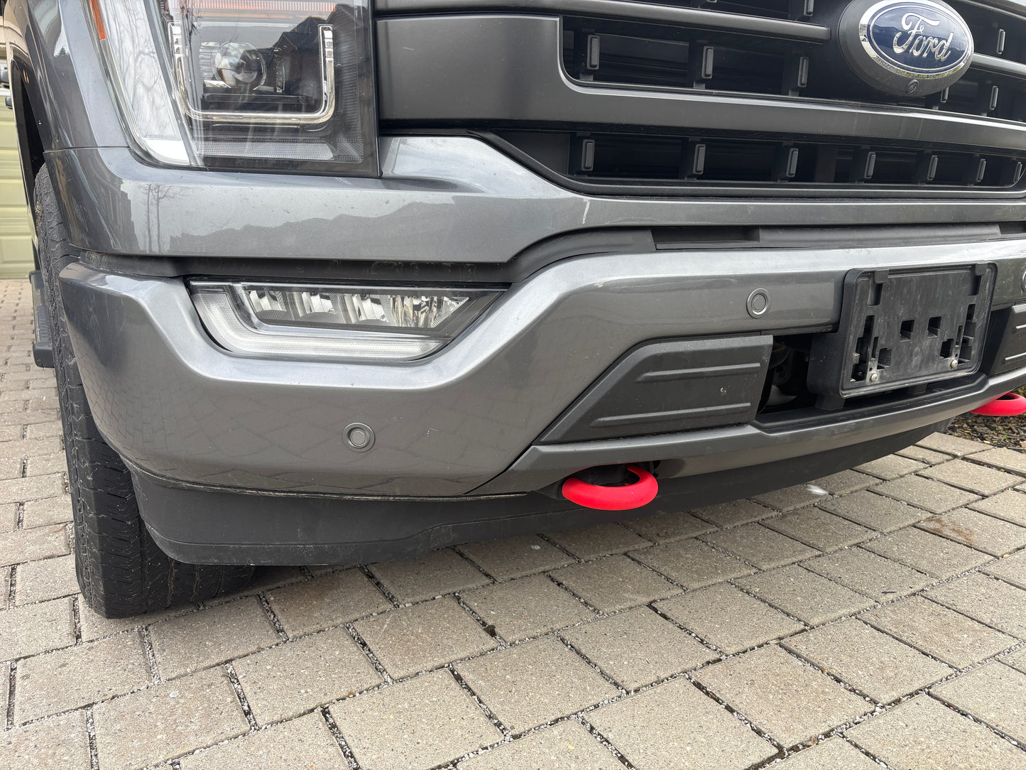 Ford F-150 2015+ Front Tow Hook Covers | Snap-Fit Design | Set of 2