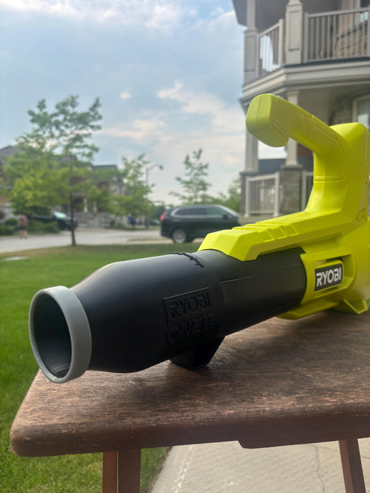Short Round Nozzle For Ryobi 18V ONE+ 250CFM and 90MPH P21011 Leaf Blower
