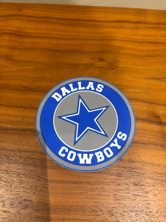 NFL Dallas Cowboys Drink Coasters (pack of 4 or 8)