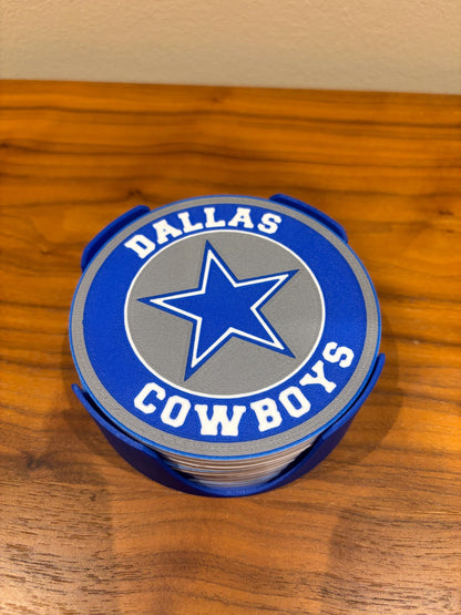 NFL Dallas Cowboys Drink Coasters (pack of 4 or 8)